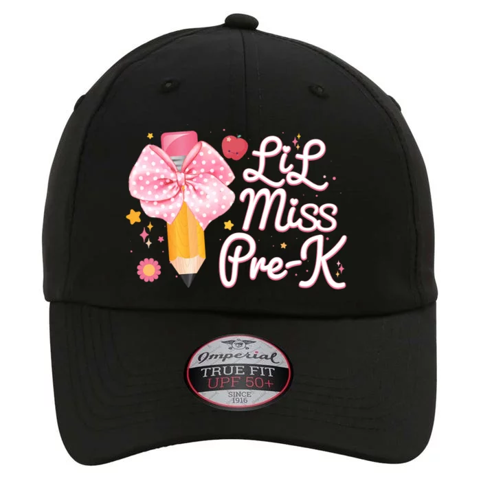 Cute Lil Miss Pre K Pre School New School Year The Original Performance Cap