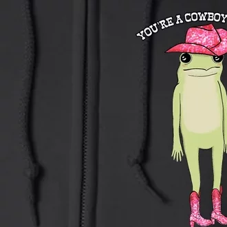 Cowboy Like Me Frog Full Zip Hoodie