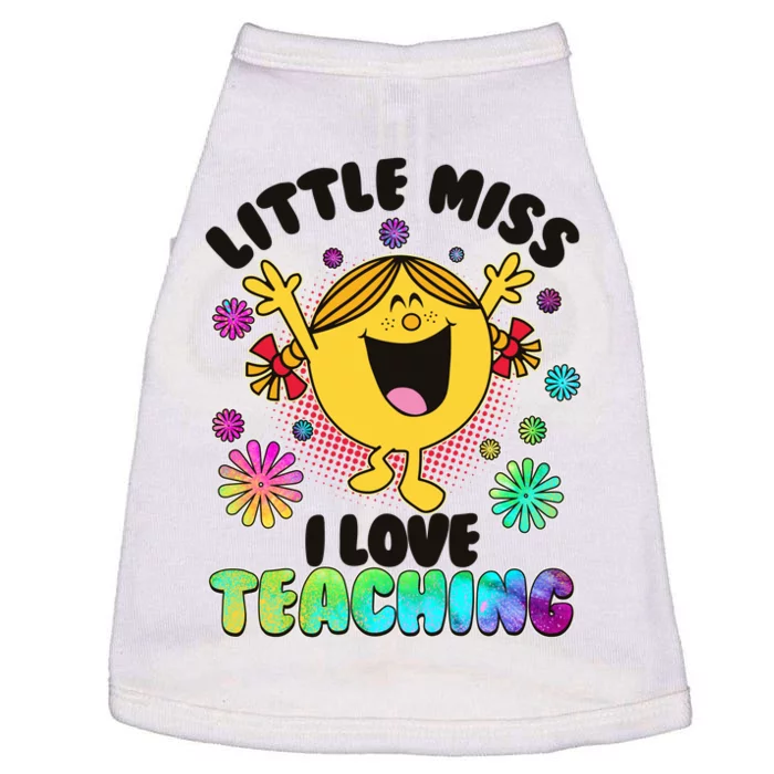 Cute Little Miss I Love Teaching Doggie Tank