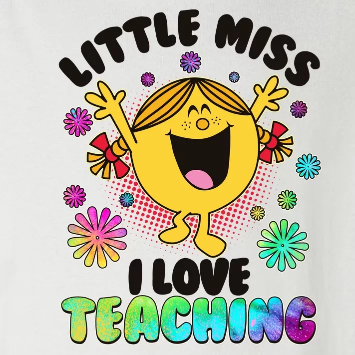 Cute Little Miss I Love Teaching Toddler Long Sleeve Shirt