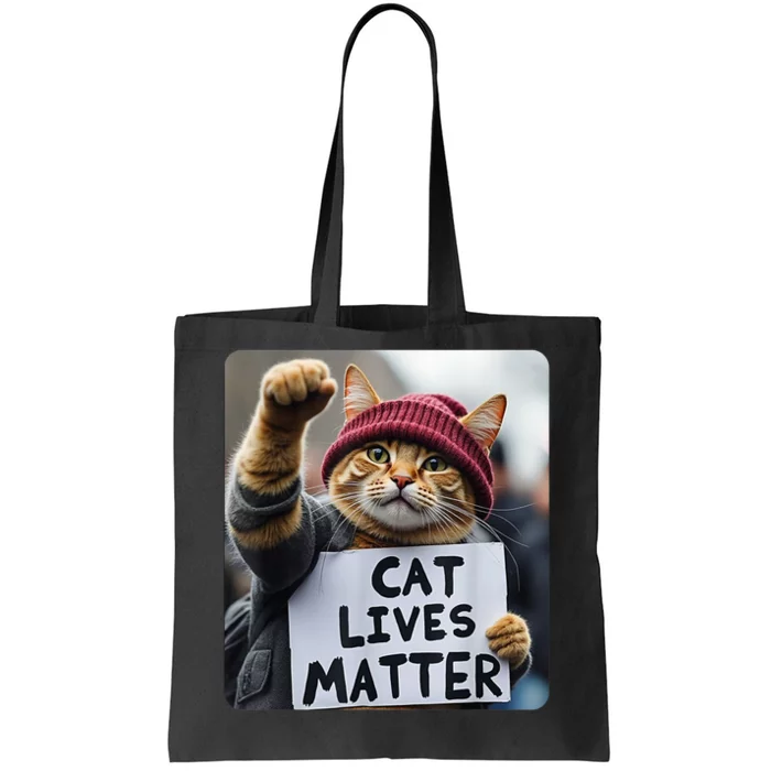 Cat Lives Matter Trump Make Pets Safe Donald Trump 2024 Cats Gift Tote Bag