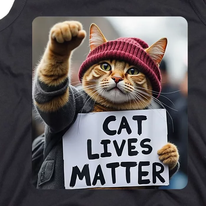 Cat Lives Matter Trump Make Pets Safe Donald Trump 2024 Cats Gift Tank Top