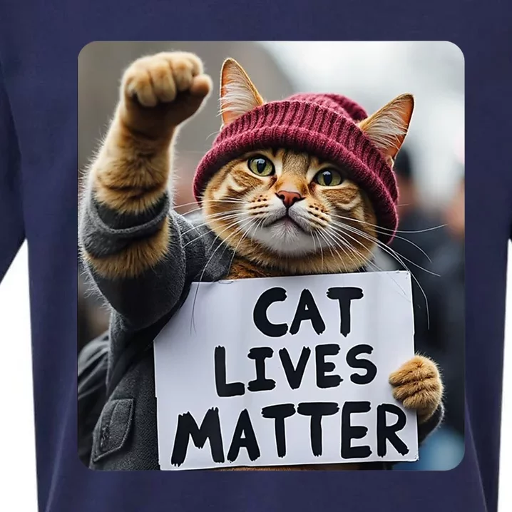 Cat Lives Matter Trump Make Pets Safe Donald Trump 2024 Cats Gift Sueded Cloud Jersey T-Shirt