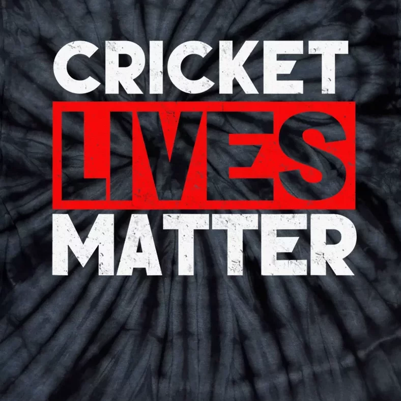 Cricket Lives Matter Bug Lover Entomology Tie-Dye T-Shirt