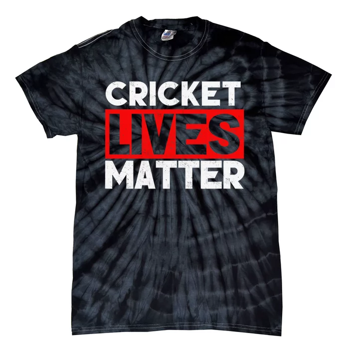 Cricket Lives Matter Bug Lover Entomology Tie-Dye T-Shirt