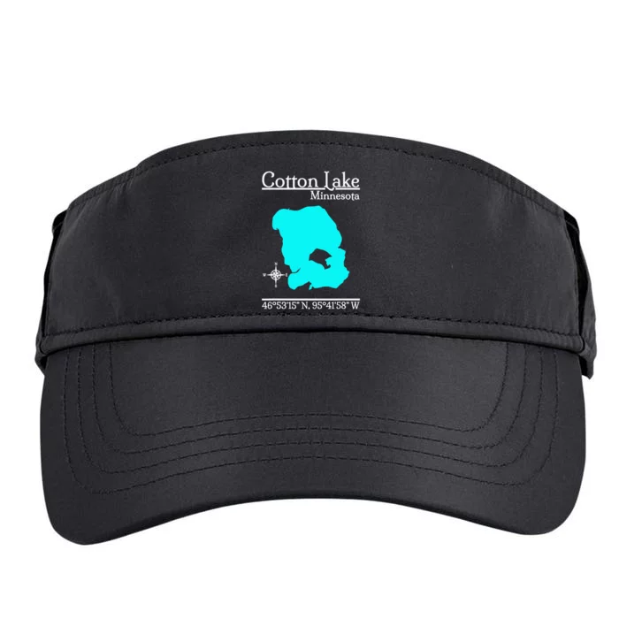 Cotton Lake Minnesota Adult Drive Performance Visor