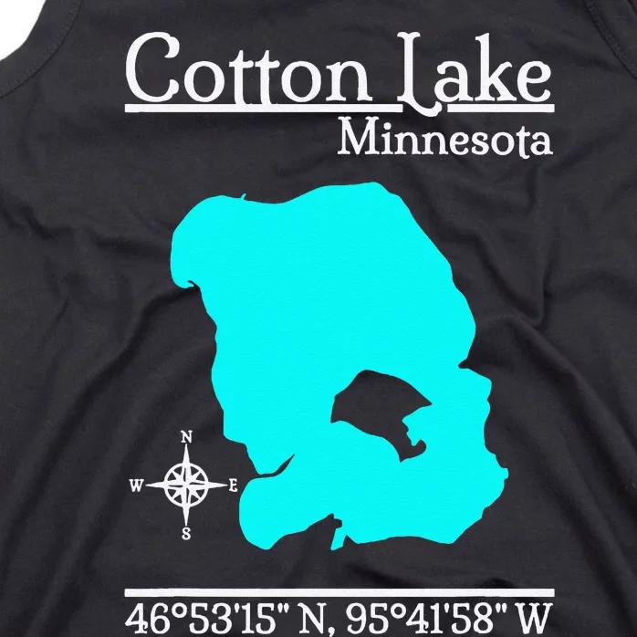 Cotton Lake Minnesota Tank Top