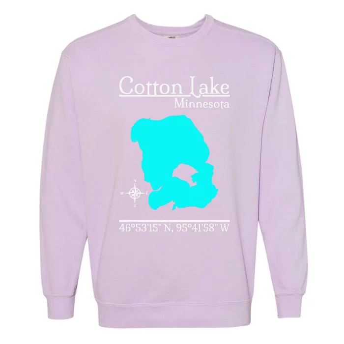 Cotton Lake Minnesota Garment-Dyed Sweatshirt