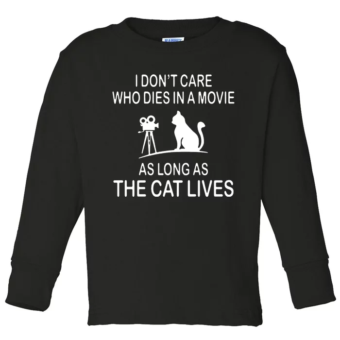 Cat Lives Movie Long Who The As Toddler Long Sleeve Shirt