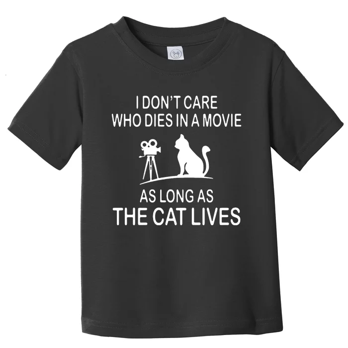 Cat Lives Movie Long Who The As Toddler T-Shirt