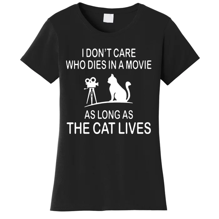 Cat Lives Movie Long Who The As Women's T-Shirt