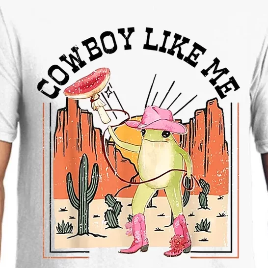 Cowboy Like Me Frog Pajama Set