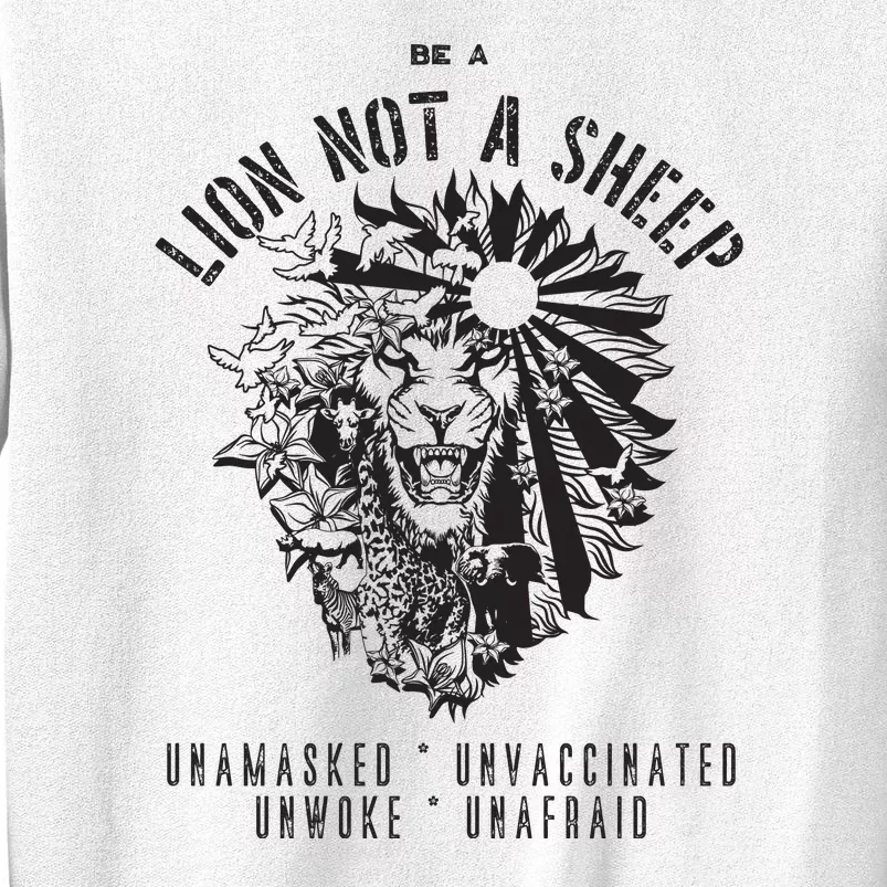 Conservative Lion Not A Sheep Sweatshirt
