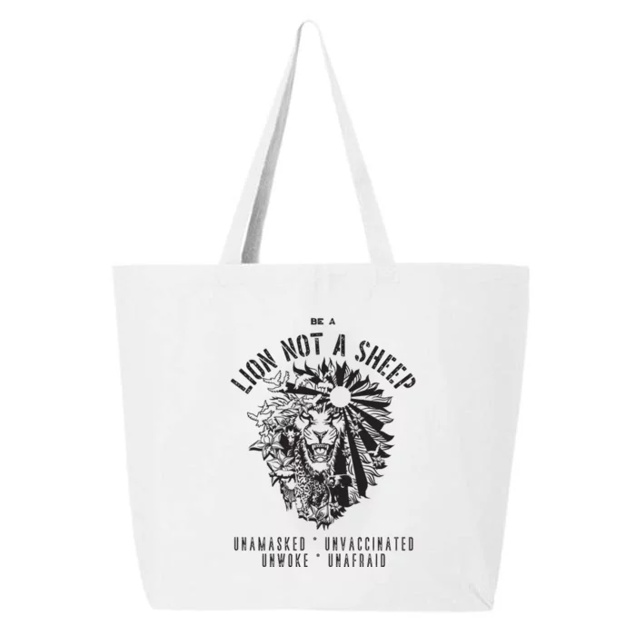 Conservative Lion Not A Sheep 25L Jumbo Tote