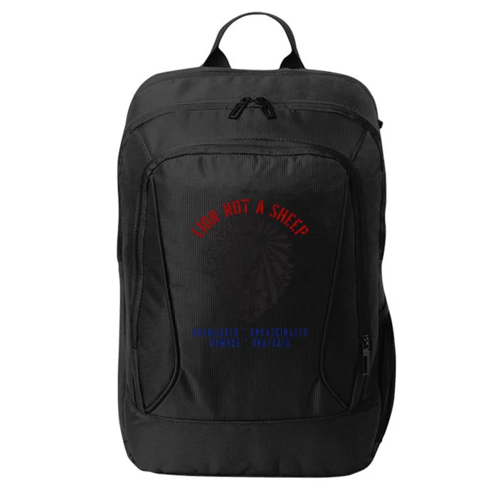 Conservative Lion Not A Sheep City Backpack