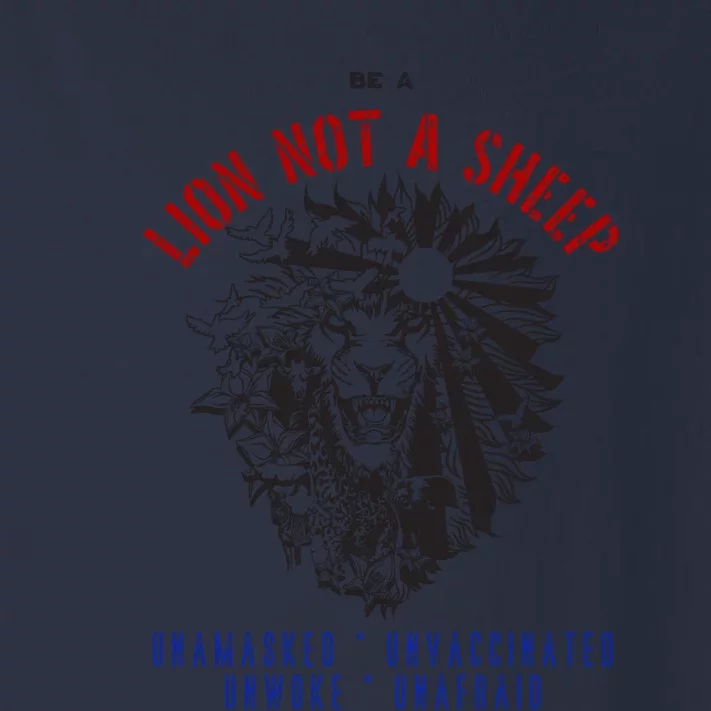 Conservative Lion Not A Sheep Toddler Long Sleeve Shirt