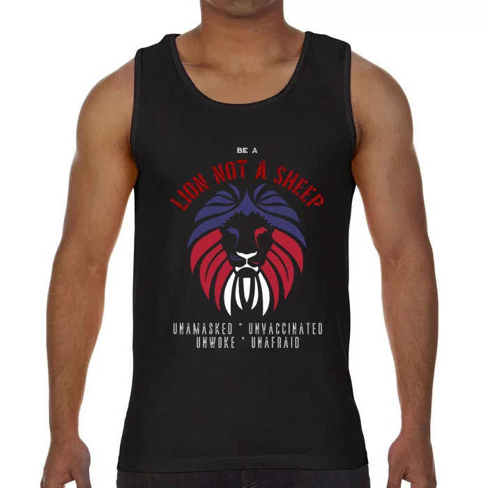 Conservative Lion Not A Sheep Comfort Colors® Tank Top