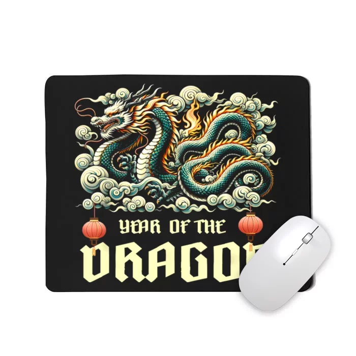 Chinese Lunar New Year 2024 Year Of The Dragon Zodiac Gift Mousepad