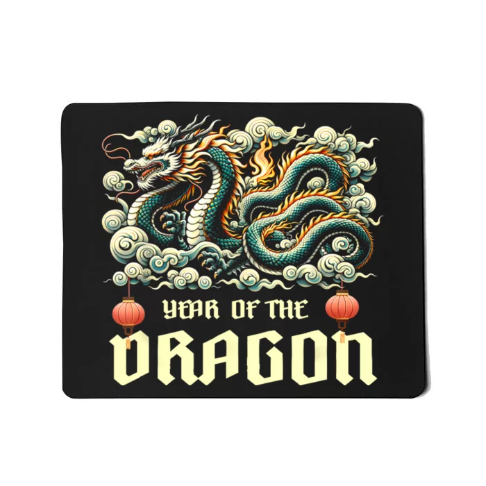 Chinese Lunar New Year 2024 Year Of The Dragon Zodiac Gift Mousepad