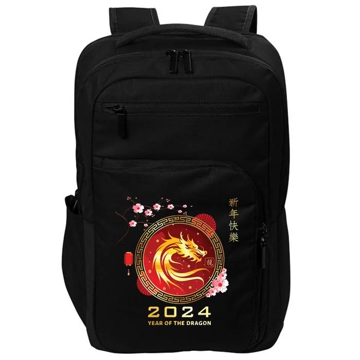 Chinese Lunar New Year 2024 Year Of The Dragon Zodiac Sign Impact Tech Backpack