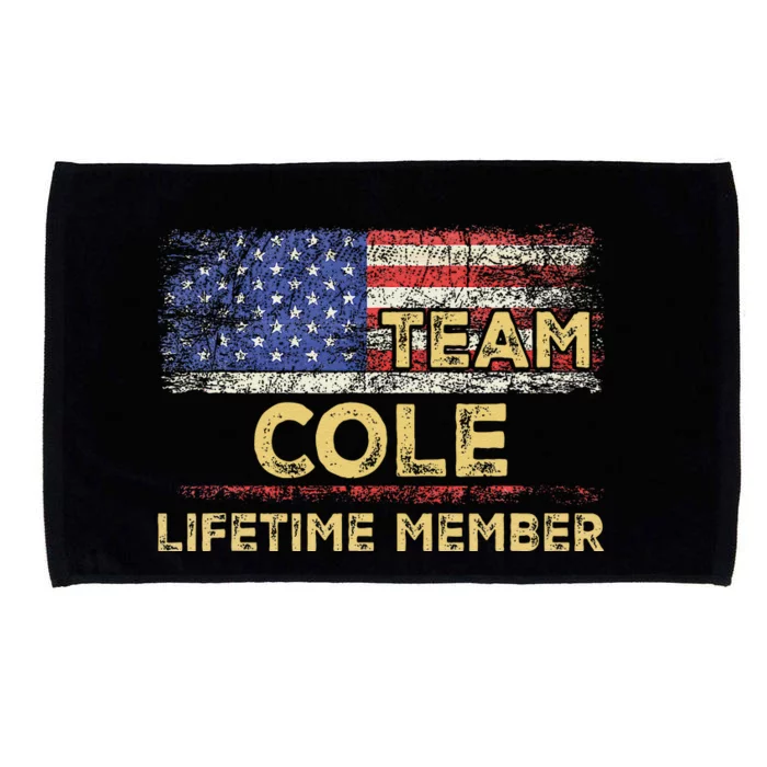 Cole Last Nameteam Cole Lifetime Member Microfiber Hand Towel