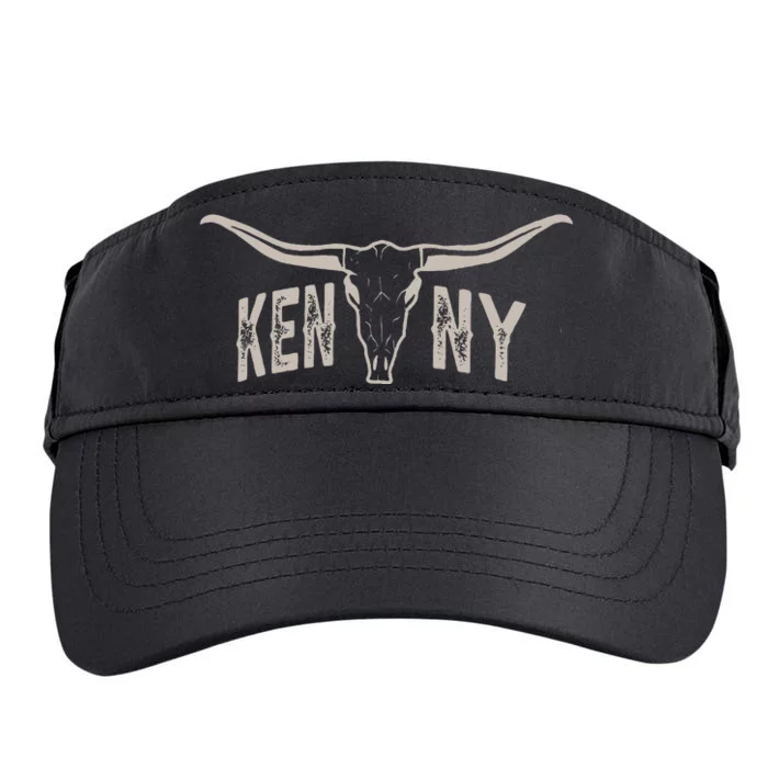 Classic Last Name Kenny Personalized Awesome Adult Drive Performance Visor