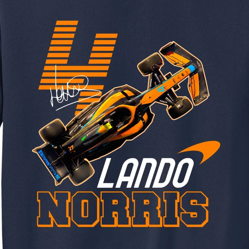 Cool Lando Norris F1 Racing Signature Sweatshirt