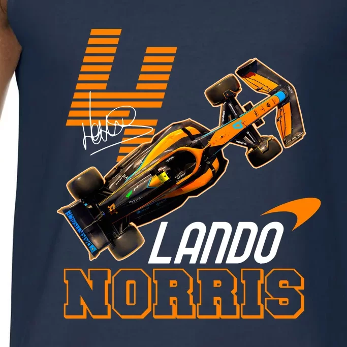 Cool Lando Norris F1 Racing Signature Comfort Colors® Tank Top