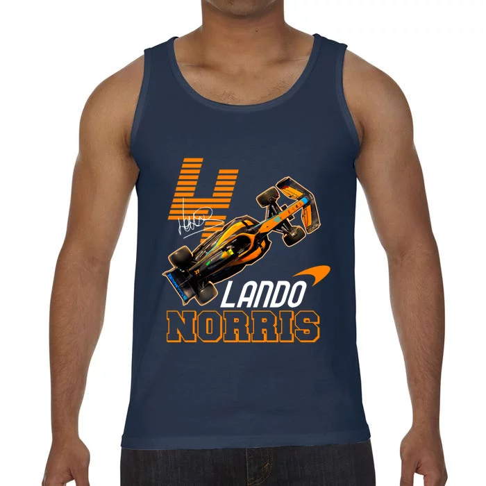 Cool Lando Norris F1 Racing Signature Comfort Colors® Tank Top