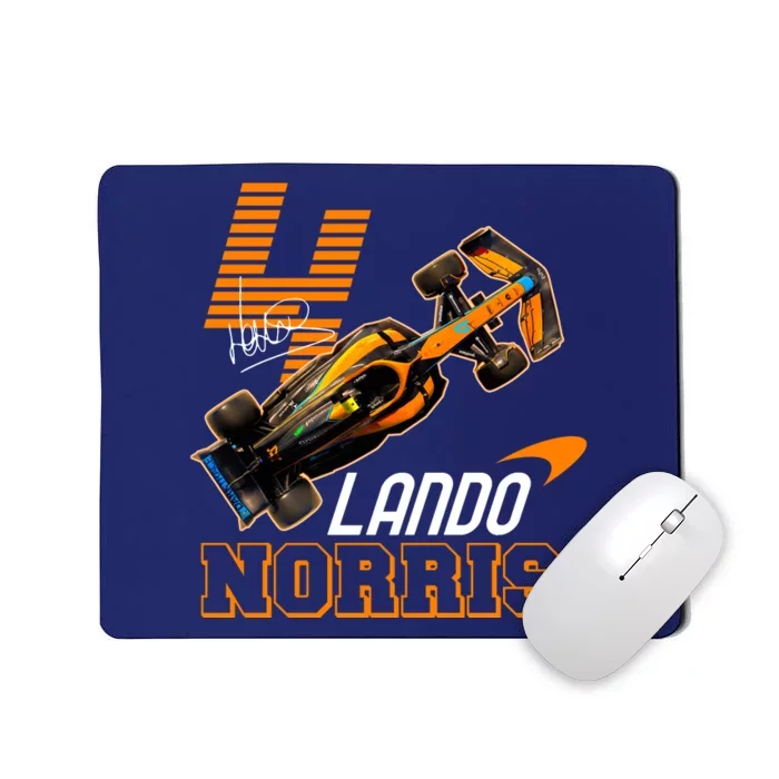 Cool Lando Norris F1 Racing Signature Mousepad