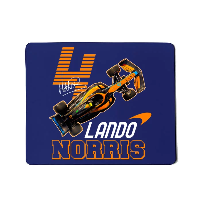 Cool Lando Norris F1 Racing Signature Mousepad