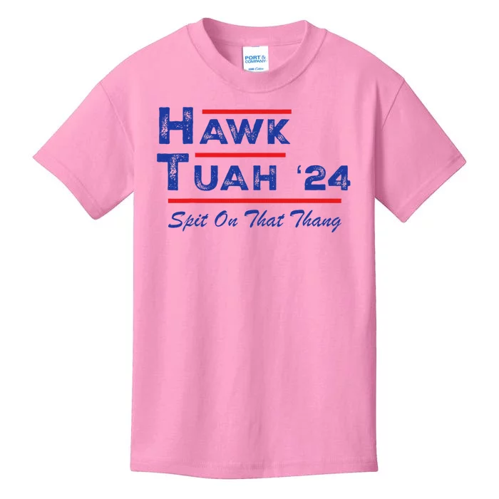 Cuthardy Last Name Family Reunion Vacationhawk Tuah 24 Spit On That Thang Parody Kids T-Shirt