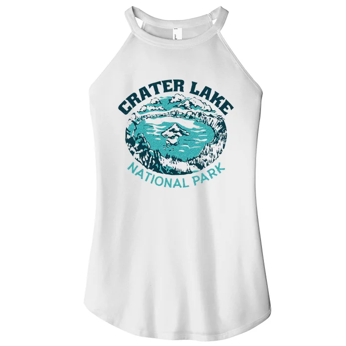 Crater Lake National Park Souvenir Mountain Hike Traveling Women’s Perfect Tri Rocker Tank