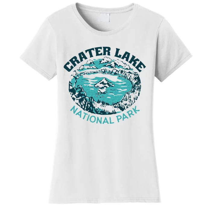 Crater Lake National Park Souvenir Mountain Hike Traveling Women's T-Shirt