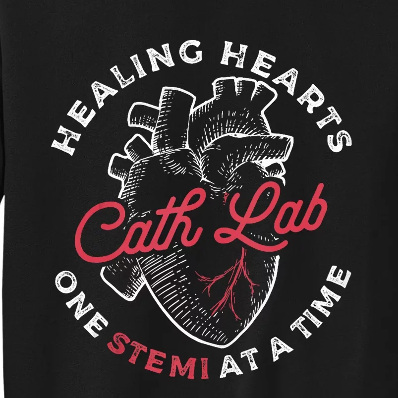 Cath Lab Nursing Catheter Laboratory Nurse Tall Sweatshirt