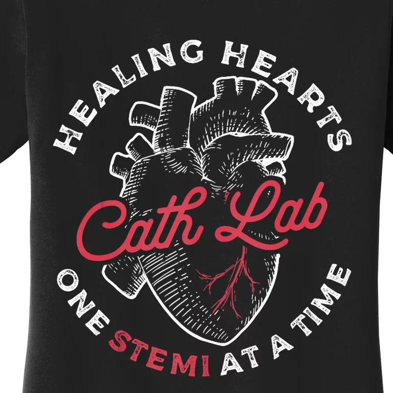 Cath Lab Nursing Catheter Laboratory Nurse Women's T-Shirt