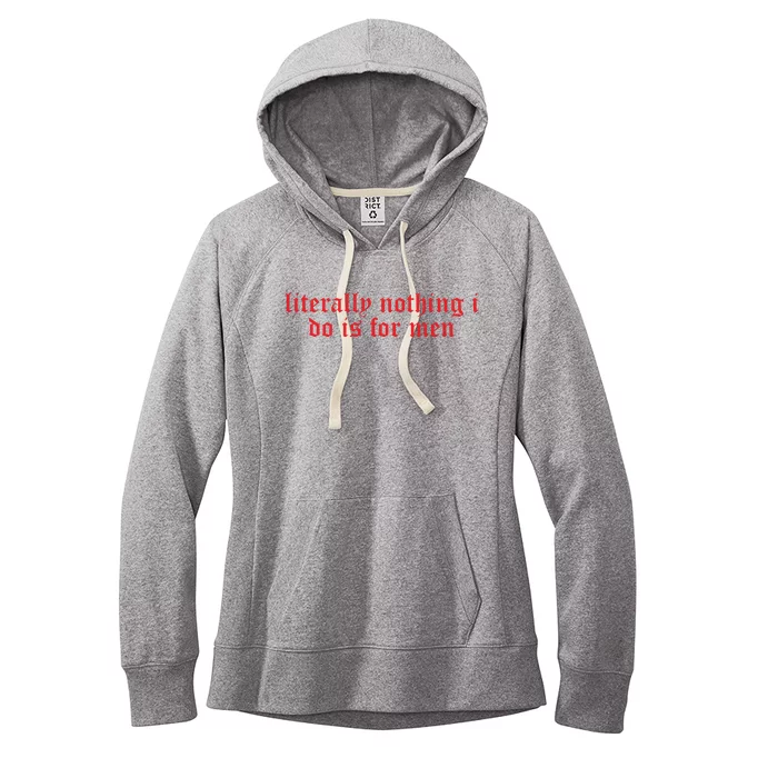 Csellsllc Literally Nothing I Do Is For Me.N Women's Fleece Hoodie