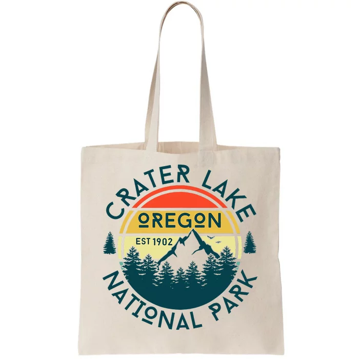 Crater Lake National Park Oregon Hiking Nature Outdoors Tote Bag