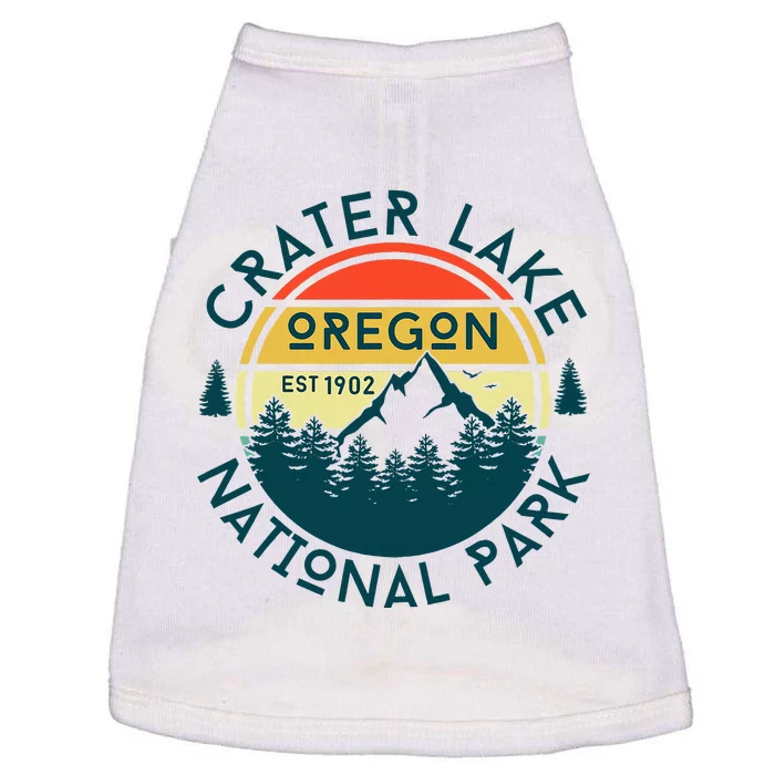 Crater Lake National Park Oregon Hiking Nature Outdoors Doggie Tank