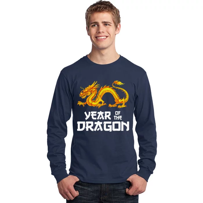 Chinese Lunar New Year 2024 Year Of The Dragon Tall Long Sleeve T-Shirt