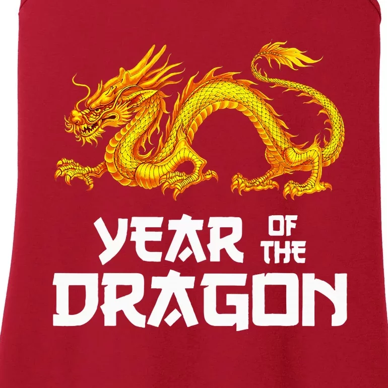 Chinese Lunar New Year 2024 Year Of The Dragon Ladies Essential Tank