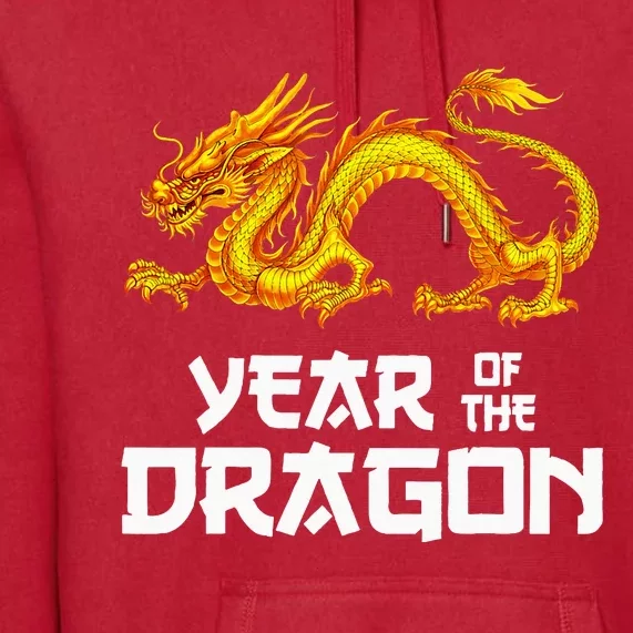 Chinese Lunar New Year 2024 Year Of The Dragon Premium Hoodie