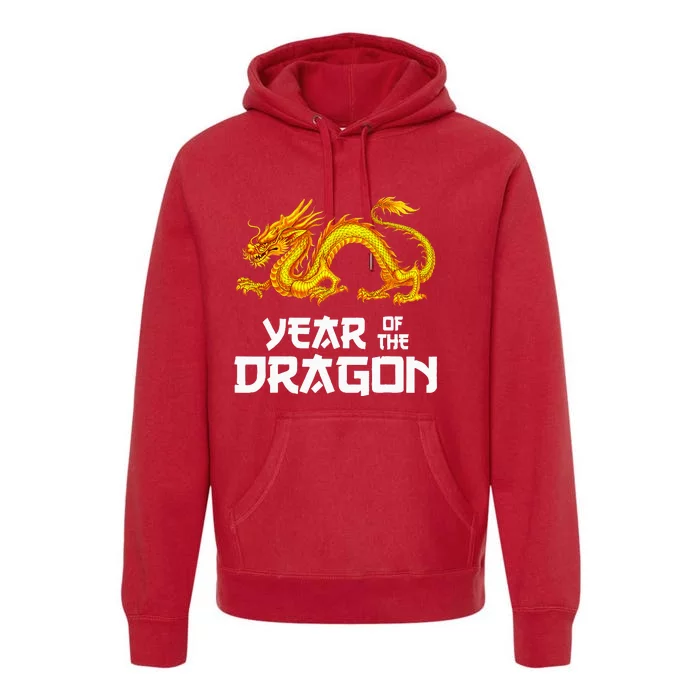 Chinese Lunar New Year 2024 Year Of The Dragon Premium Hoodie