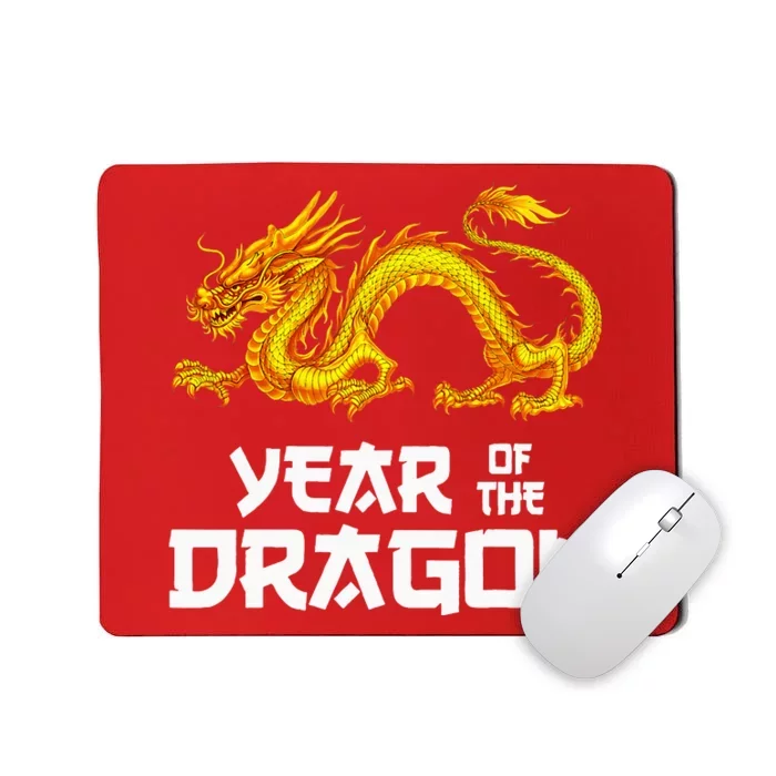 Chinese Lunar New Year 2024 Year Of The Dragon Mousepad