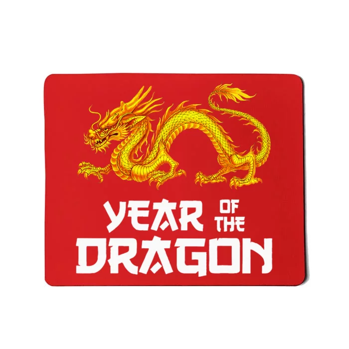 Chinese Lunar New Year 2024 Year Of The Dragon Mousepad