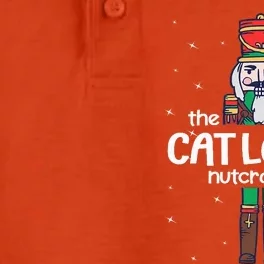 Cat Lover Nutcracker Family Matching Funny Pajama Dry Zone Grid Performance Polo