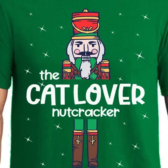 Cat Lover Nutcracker Family Matching Funny Pajama Pajama Set