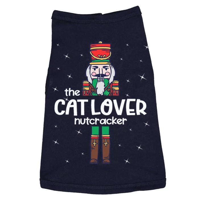 Cat Lover Nutcracker Family Matching Funny Pajama Doggie Tank