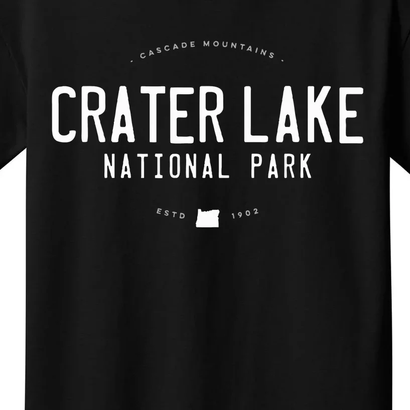 Crater Lake National Park Oregon Kids T-Shirt