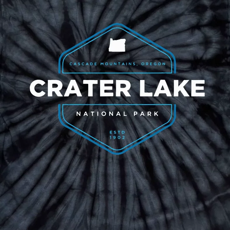 Crater Lake National Park Oregon Tie-Dye T-Shirt